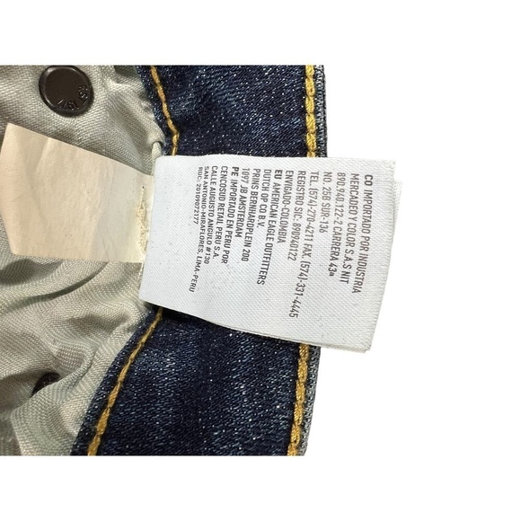 American Eagle Men's Next Level Fit Distressed Jeans Size 31x32 - Picture 8 of 9